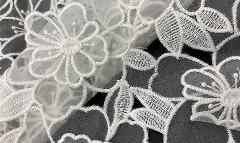 3D Embroidery Fabric